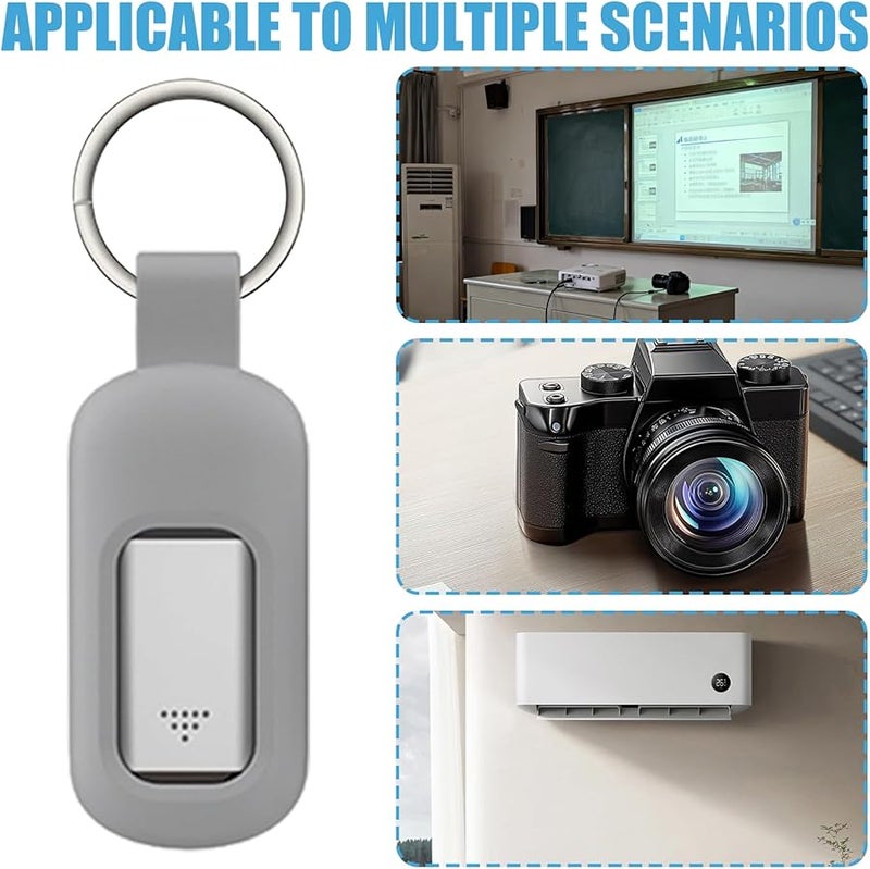 Silver Universal Remote Adapter Smart Controller For TV Projector AC Fan Lighting - Image 5